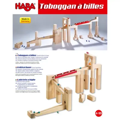 Kit per pista di biglie