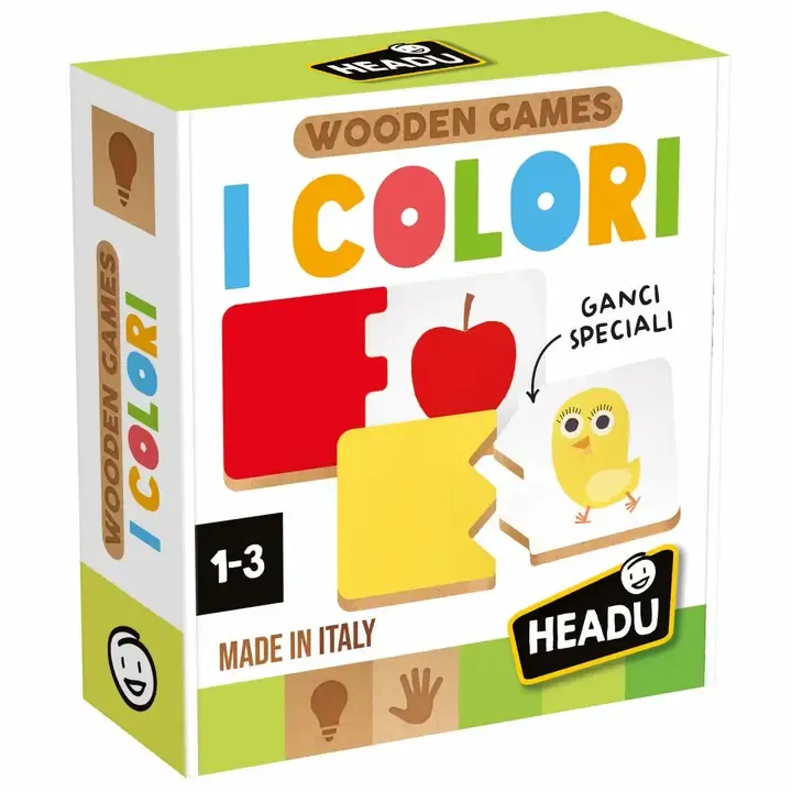 Wooden Game I Colori