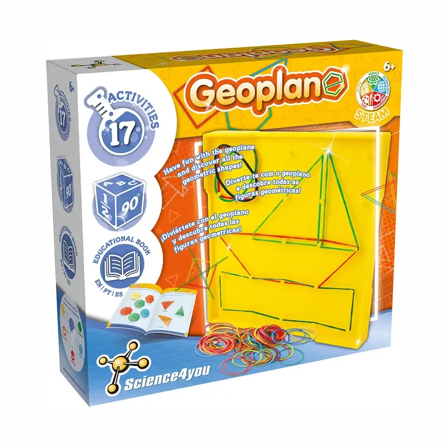Geoplano - Gioco educativo per bambini (in 3 lingue) Geoplano - Gioco educativo per bambini (in 3 lingue)