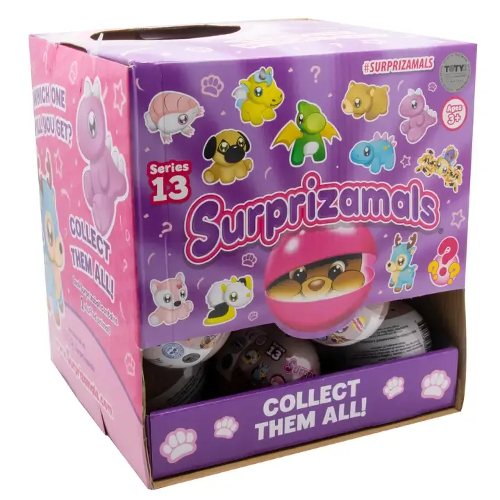 I MINI PELUCHE SURPRIZAMALS IN PALLINA A SORPRESA I MINI PELUCHE SURPRIZAMALS IN PALLINA A SORPRESA