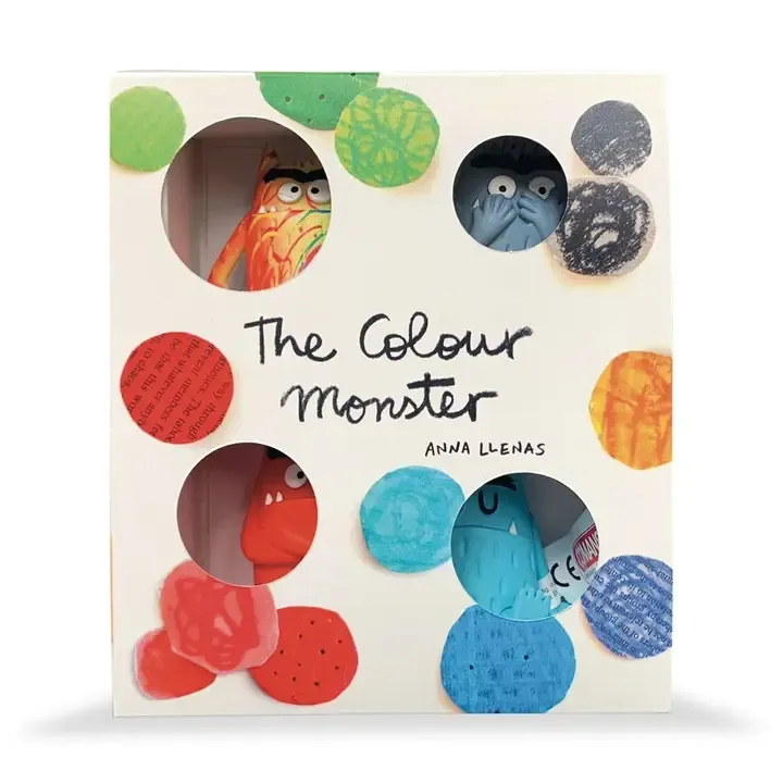 Set da collezione The Color Monster con 4 figure multicolori Set da collezione The Color Monster con 4 figure multicolori