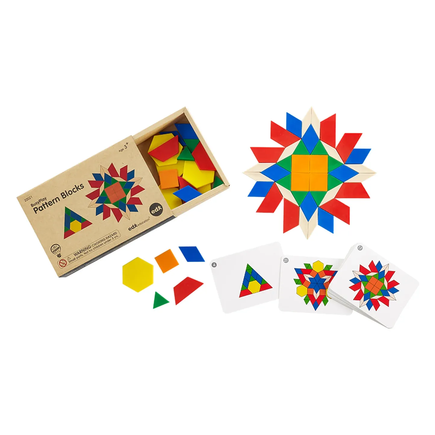 Busy Play® Pattern Blocks Busy Play® Pattern Blocks