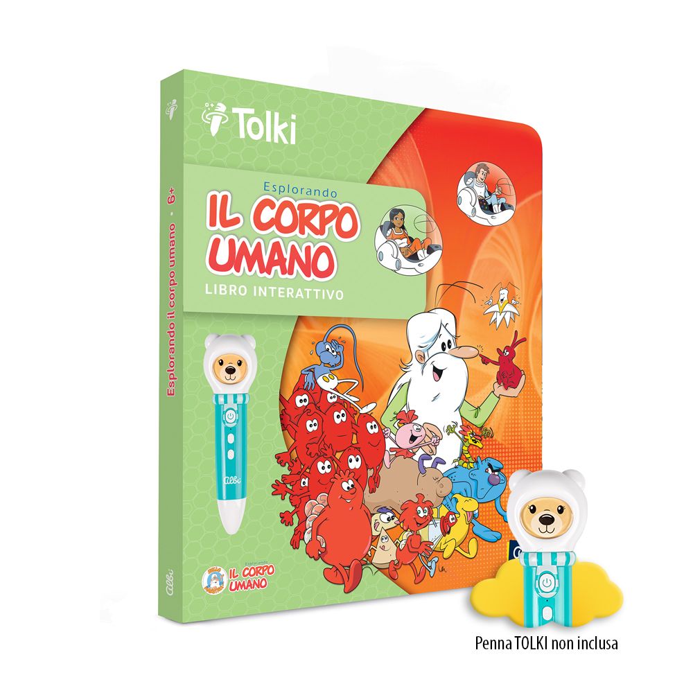 Tolki - Esplorando il corpo umano (libro senza penna)
