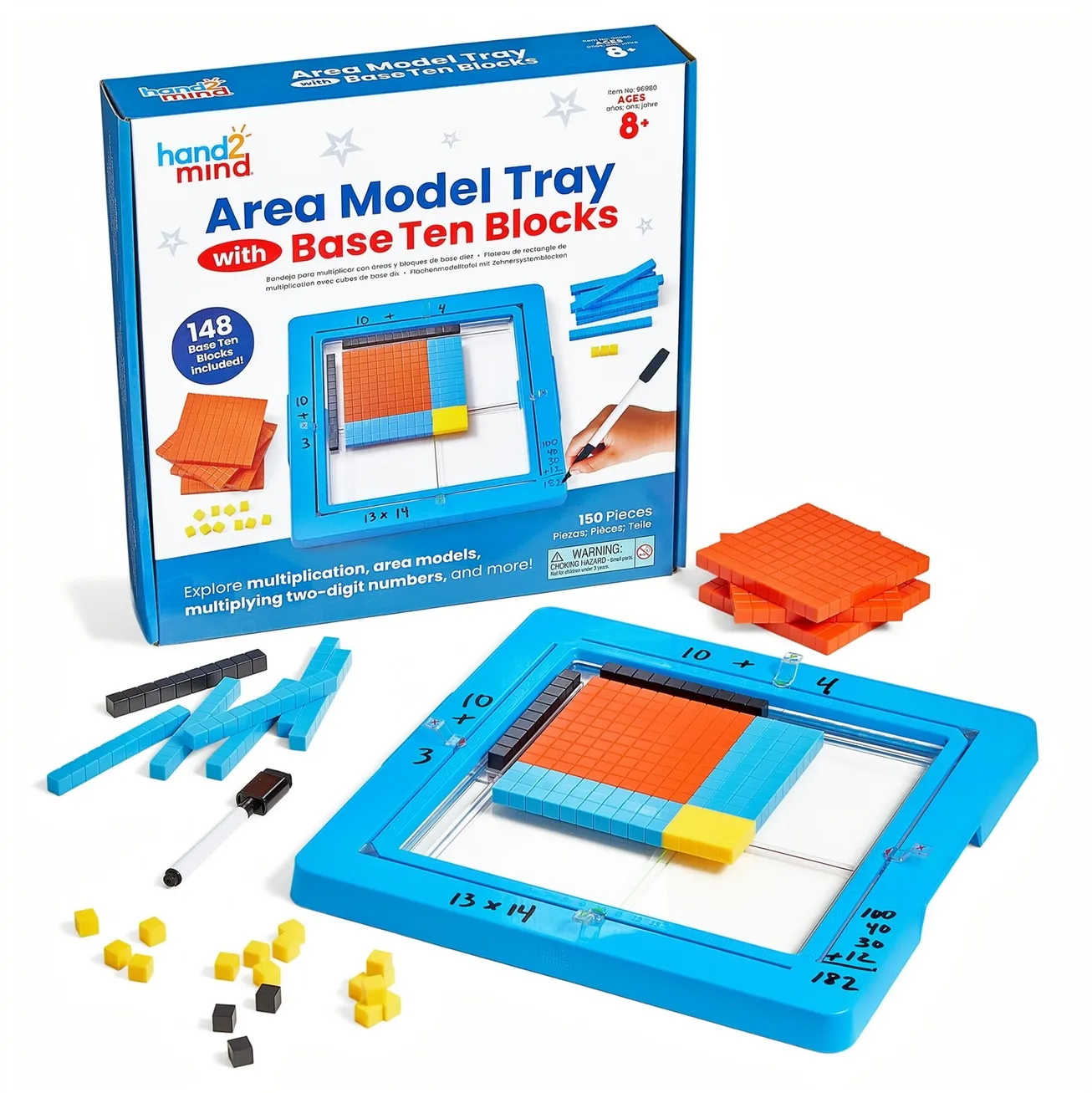 Area Model - Moltiplicazioni - Con set base 10