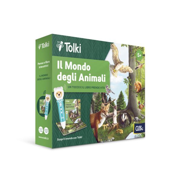 Tolki - Il mondo degli animali - Cofanetto con penna