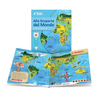 Tolki - Alla scoperta del mondo - Cofanetto con penna