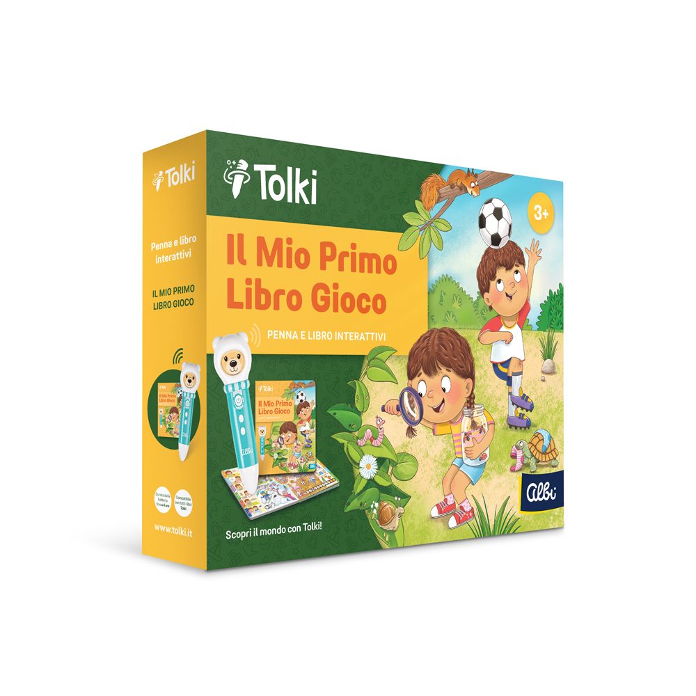 Tolki - Il mio primo libro gioco - Cofanetto con penna Tolki - Il mio primo libro gioco - Cofanetto con penna