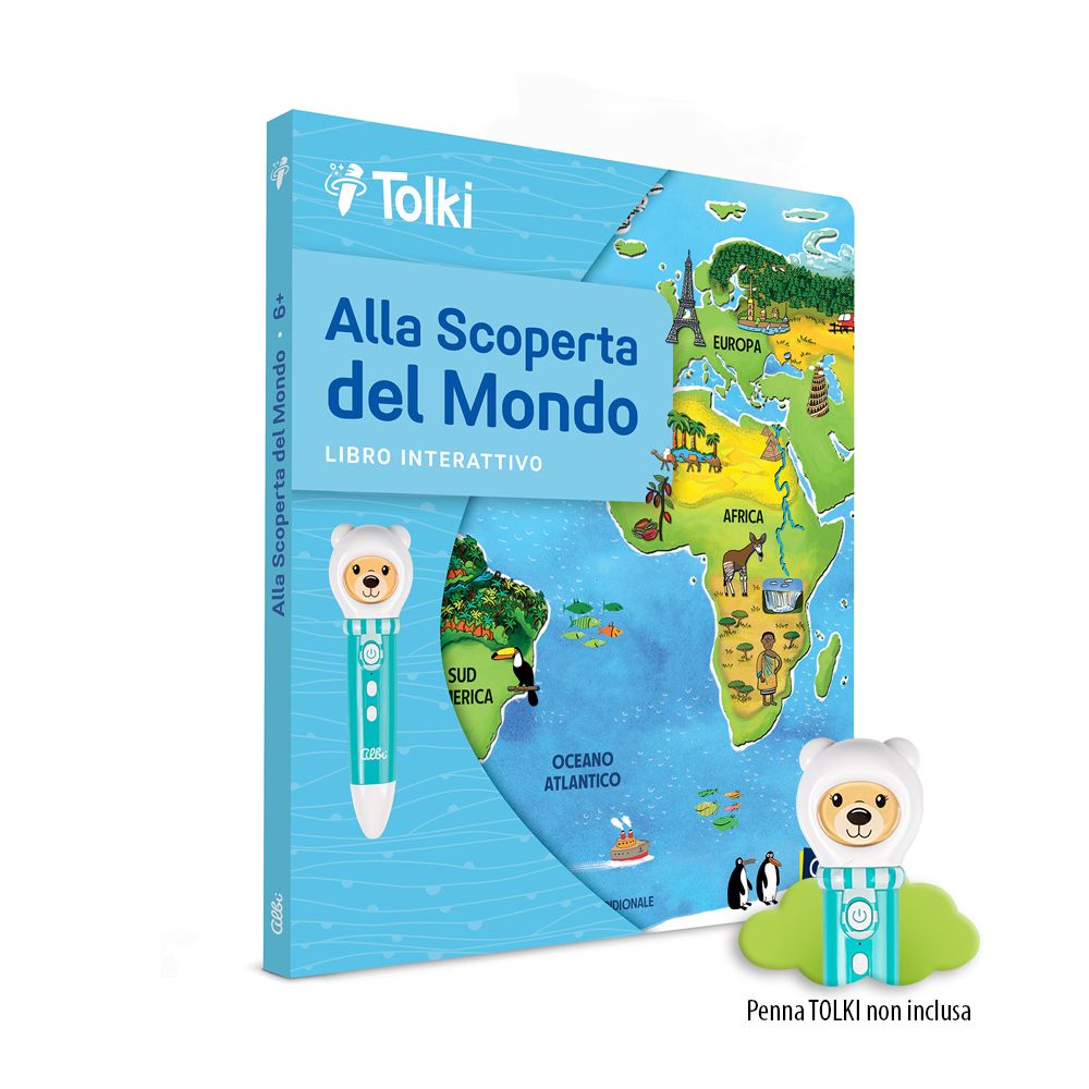 Tolki - Alla scoperta del mondo (libro senza penna)