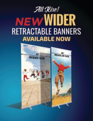 Retractable Banner w/Stand