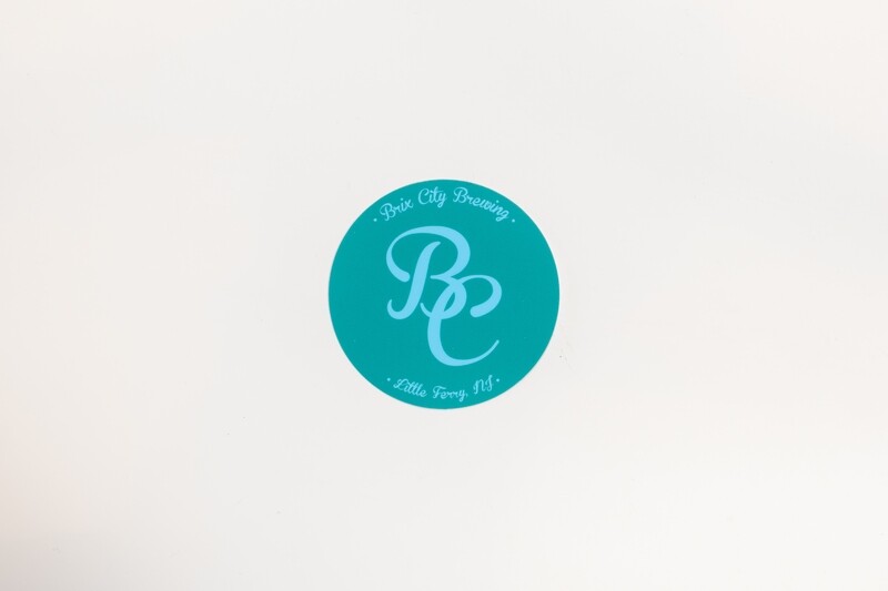 "BC" Logo Sticker (BLUE)
