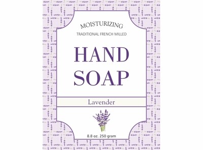 Lavender Hand Soap Poster