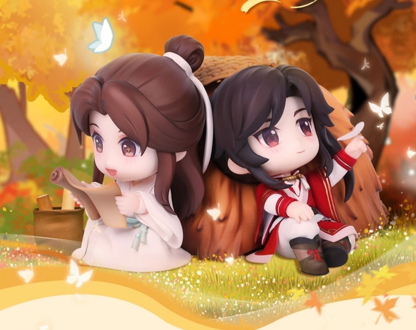 TGCF x Qing Cang - Hualian Ox Cart Mini Figurine