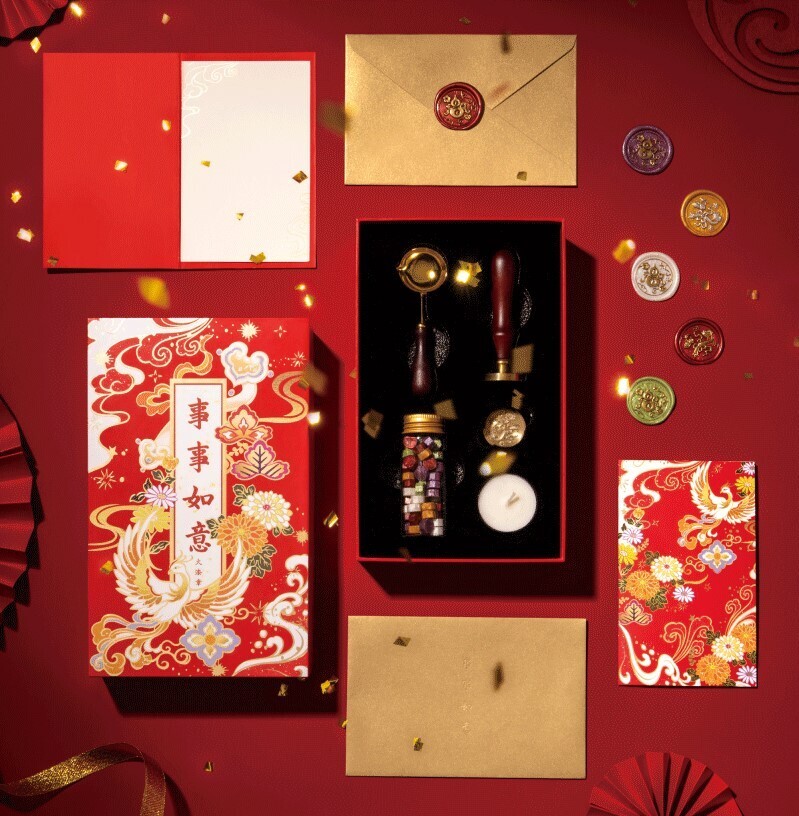 The Palace Museum - Good Fortune Wax Seal Set