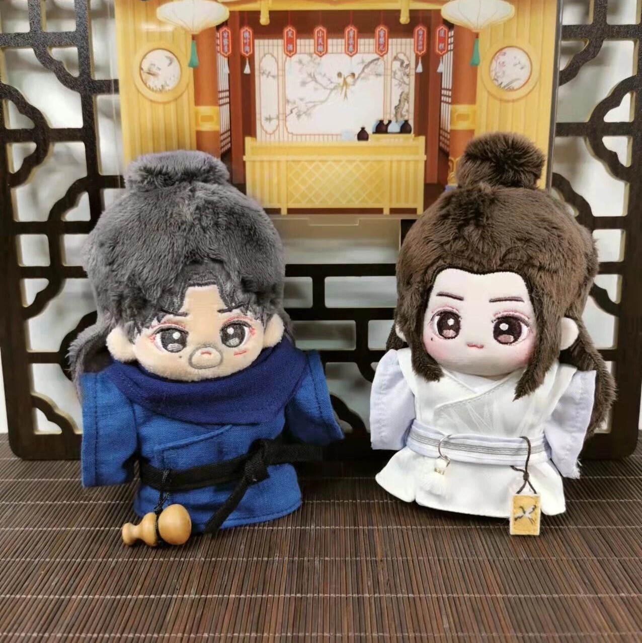 [SPECIAL] Wenzhou 10 CM Plush Dolls (猫狗幸福)