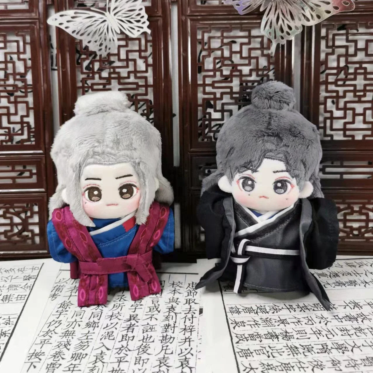 [IS] Wenzhou 10 CM Plush Dolls (猫狗幸福)