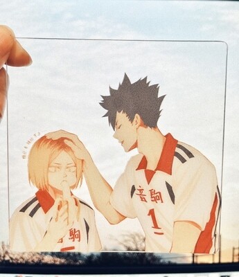 [IS] Haikyuu!! - Transparent Card Set by 桔芊