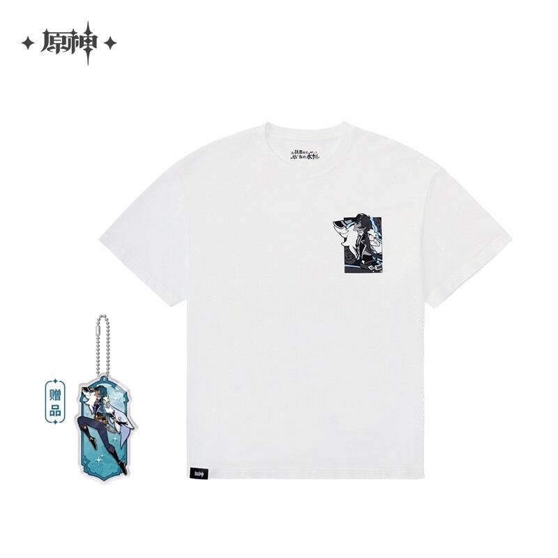 Genshin Impact - White Character T-Shirt (Kaeya)