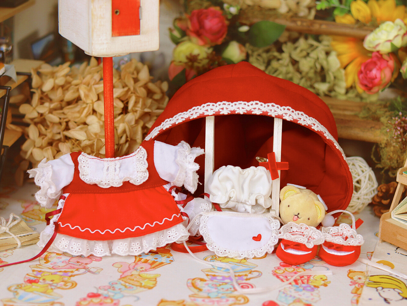 [IS] Cardcaptor Sakura - 20 CM Red Riding Hood Doll Clothes