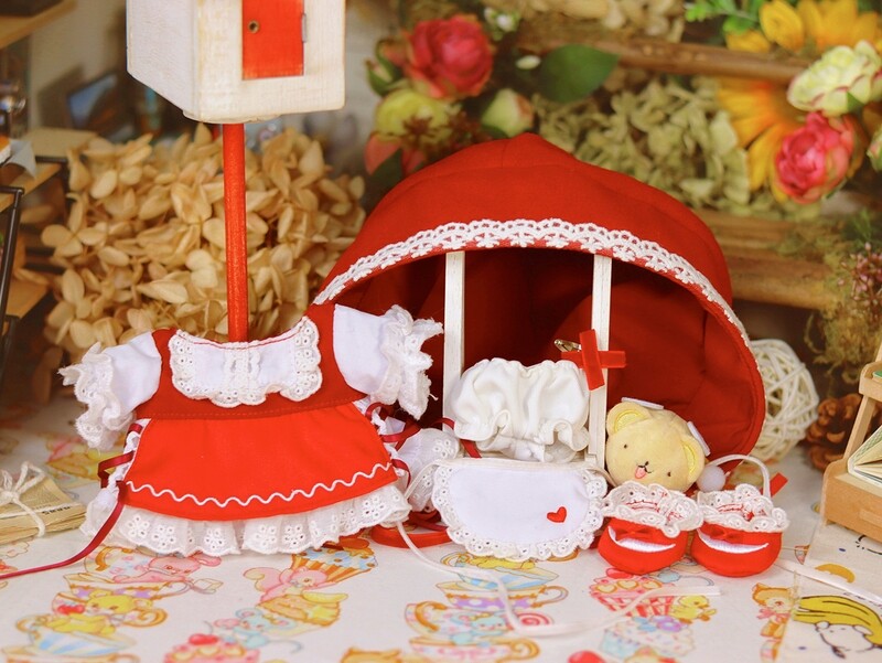 [IS] Cardcaptor Sakura - 20 CM Red Riding Hood Doll Clothes
