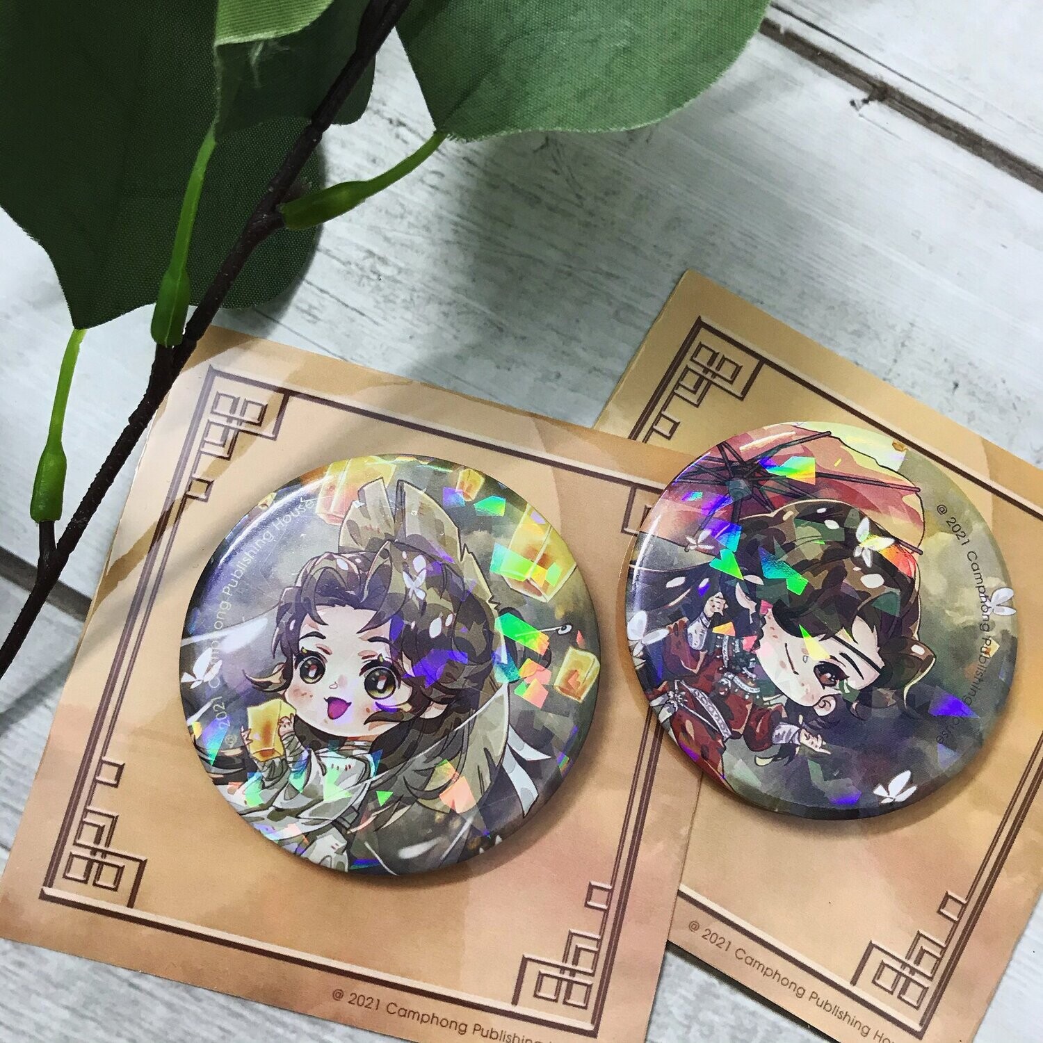 [IS] TGCF x Camphong - 2021 Chibi Badge Set