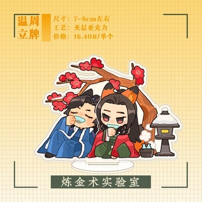 [IS] Wenzhou Chibi Standee + Sticker Set by Somilk