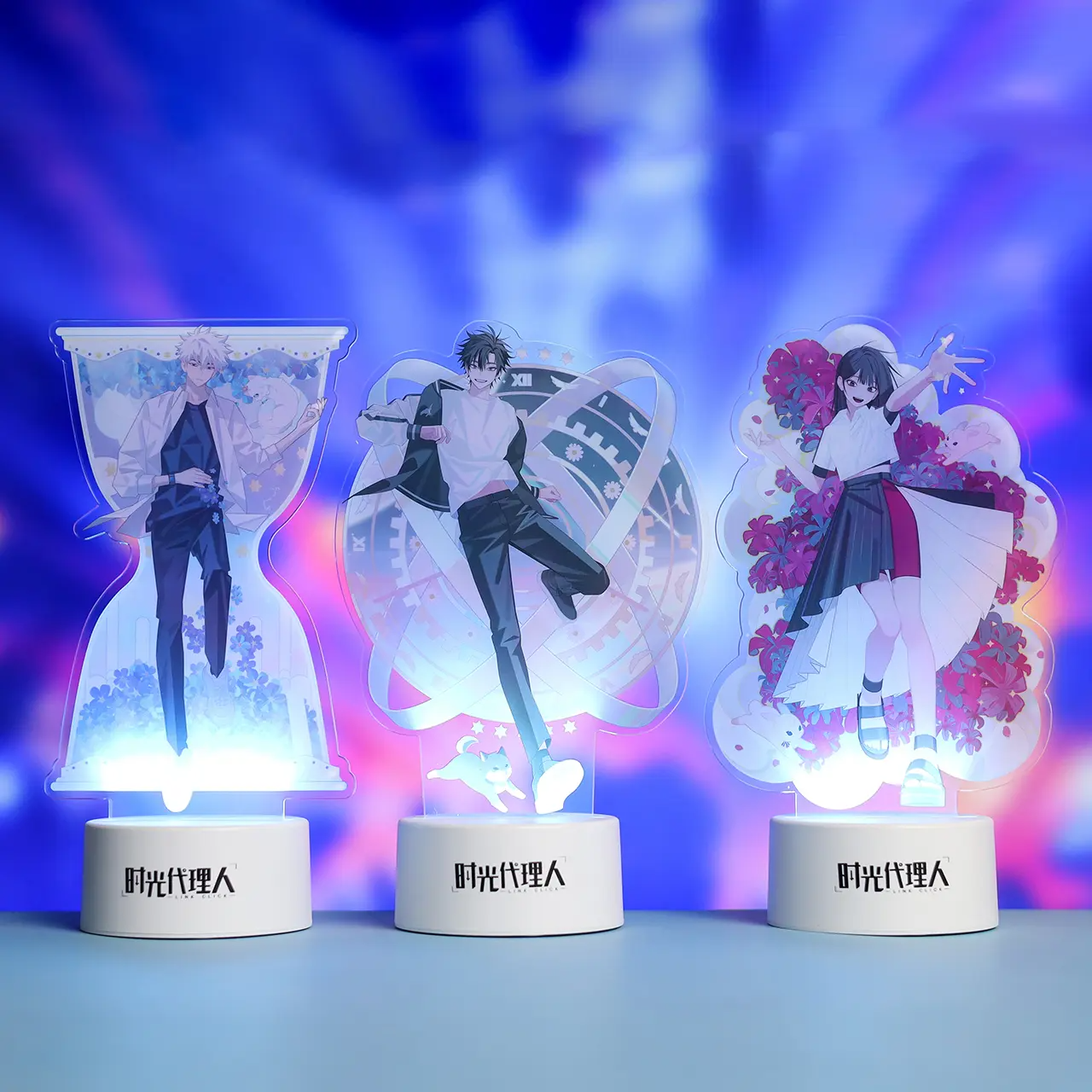 Link Click x AIMON - Light Up Standee