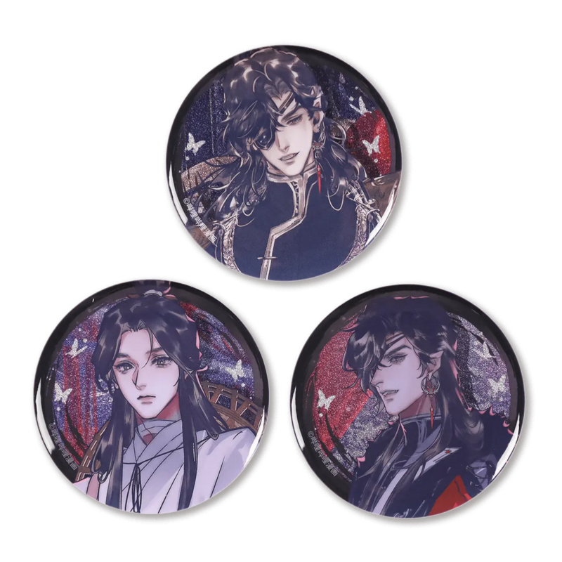 TGCF x BEMOE - Three Badge Set