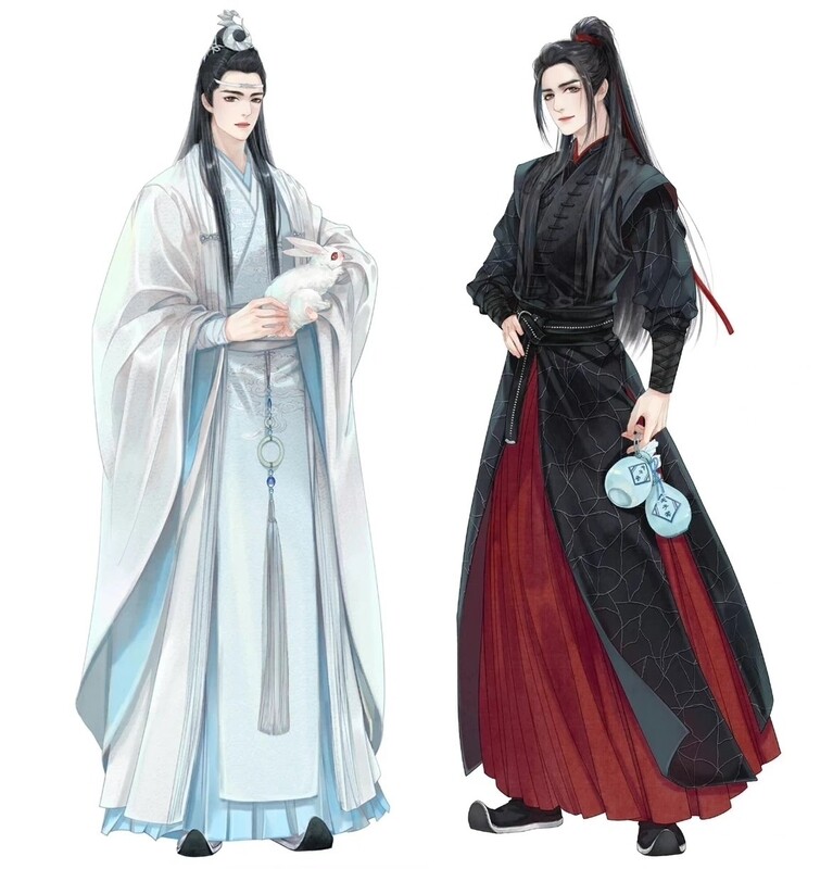 [IS] Lan Wangji Standee (Fanmade)