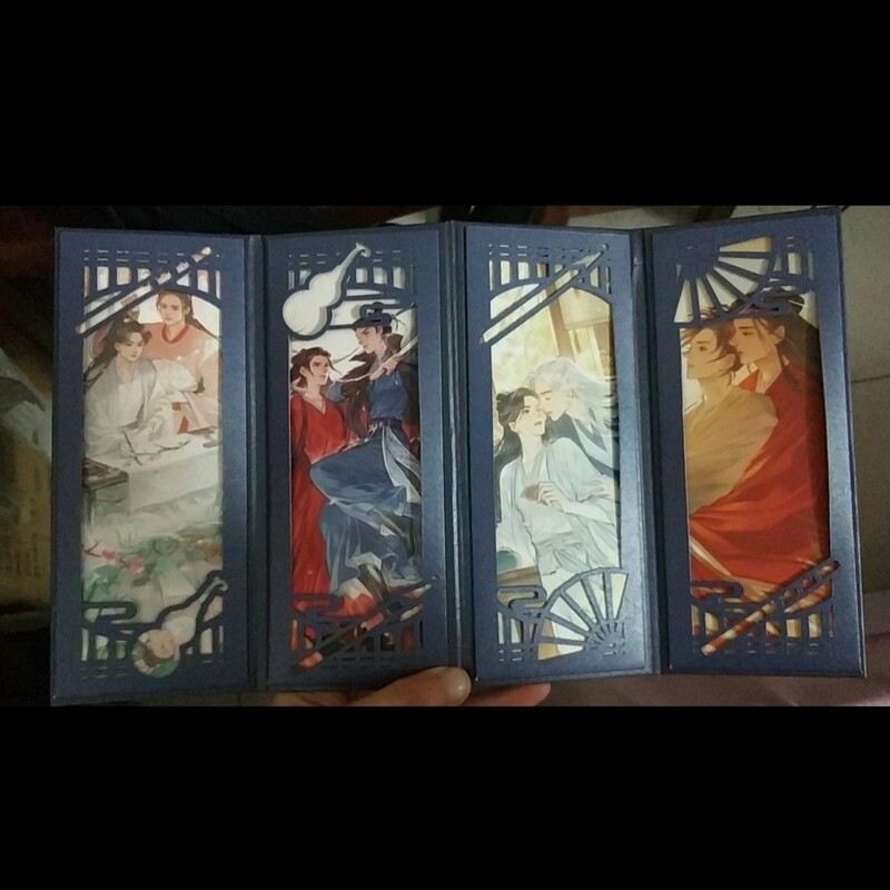 [IS] Wenzhou Folding Screen Bookmark Set