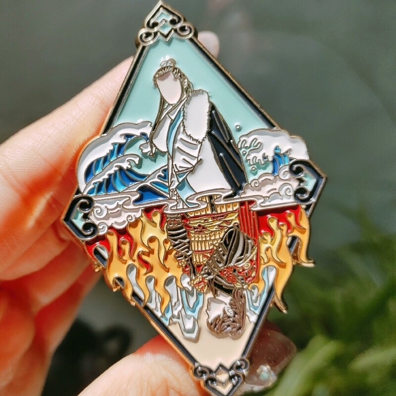 [IS] Nirvana In Fire - Mei Changsu Diamond Enamel Pin