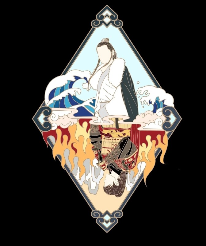 [IS] Nirvana In Fire - Mei Changsu Diamond Enamel Pin (Fanmade)
