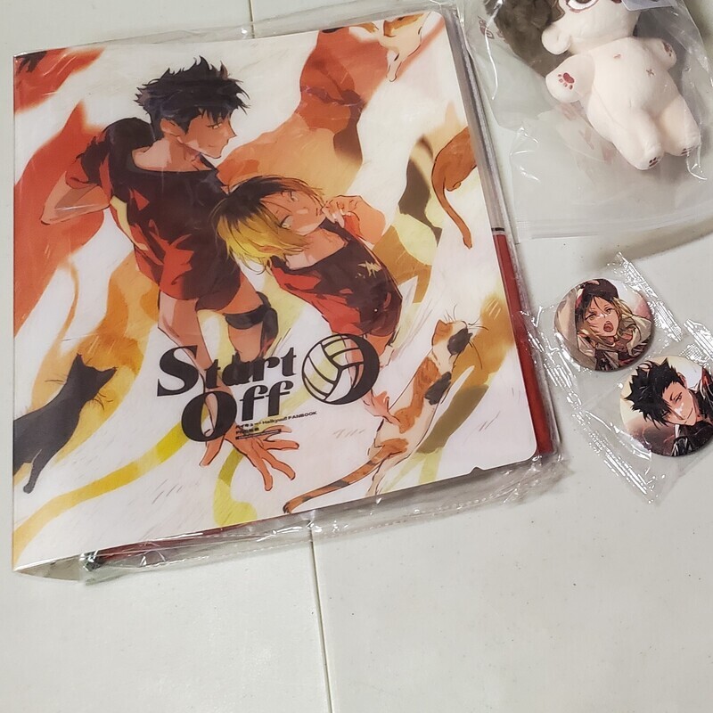 [IS] Haikyuu!! Kuroken Binder Set