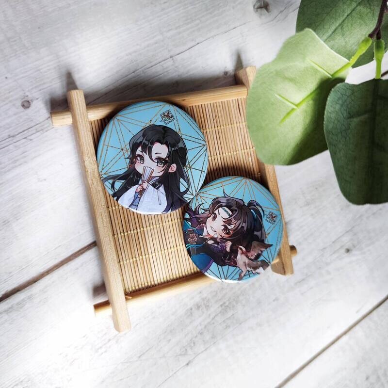 [IS] QJJ x Camphong - Chibi Badge