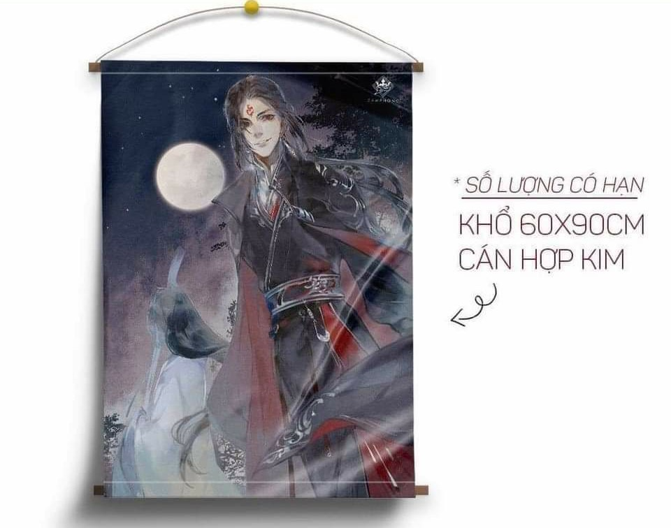 [IS] SVSSS x Camphong - Luo Binghe Wall Scroll