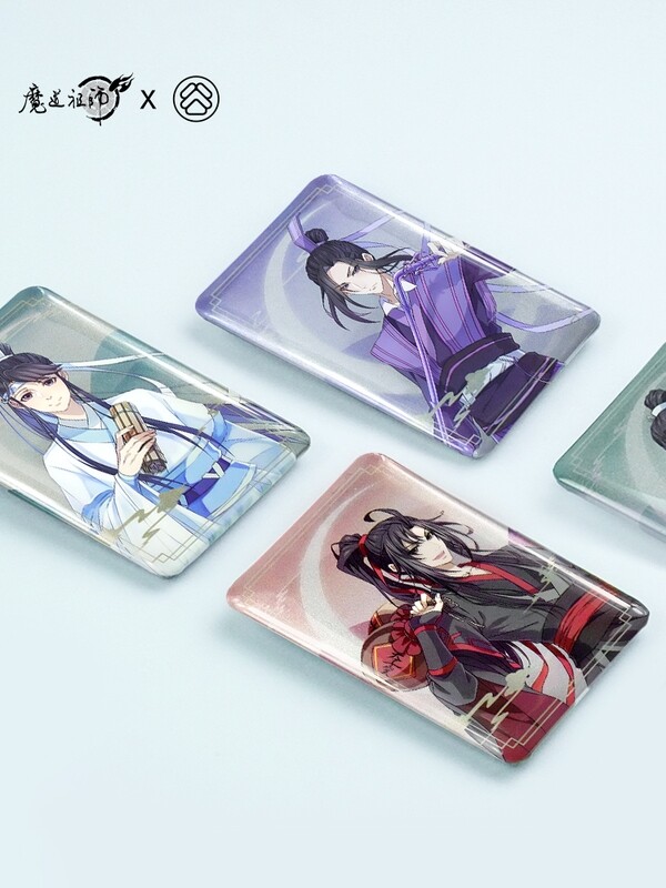 [IS] MDZS x NICEFUN - Donghua Rectangle Badge (Jiang Cheng)