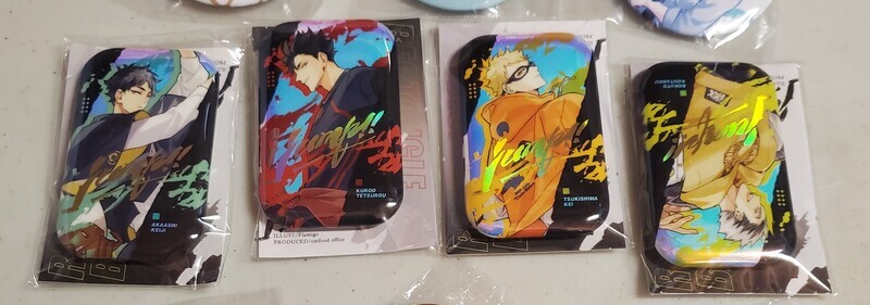 [IS] Haikyuu!! - Rectangle Badge (Kuroo)