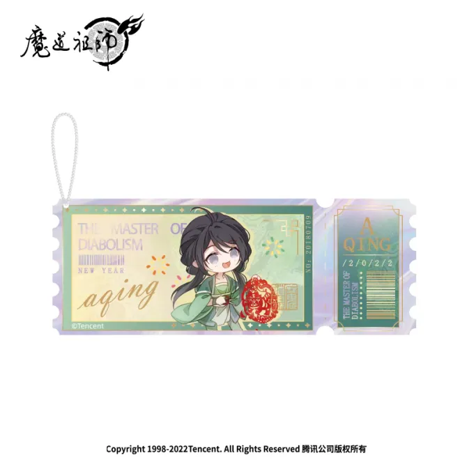 [IS] MDZS x Nan Man She - New Year's Acrylic Ticket
