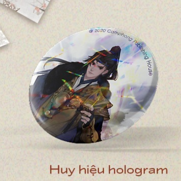 [IS] QJJ x Camphong - Hologram Badge