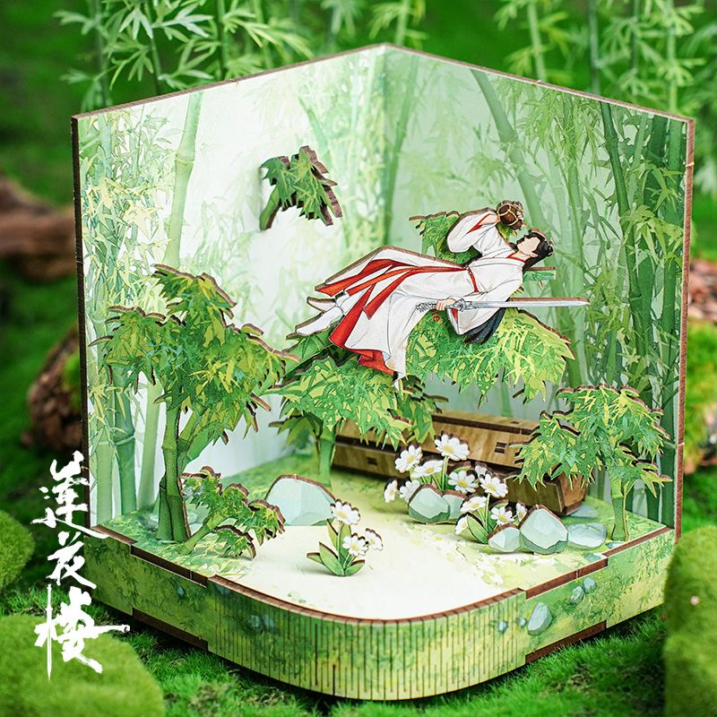 [IS] Mysterious Lotus Casebook x Yu Ying - Wood Diorama Display