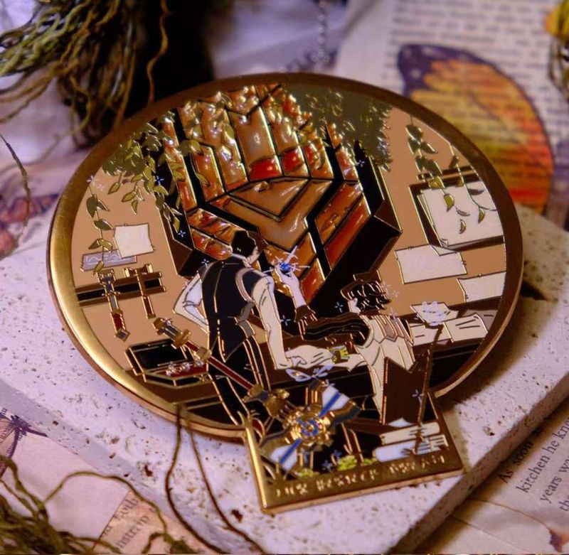 [IS] Jayvik Enamel Pin <The Old Days> (Fanmade)