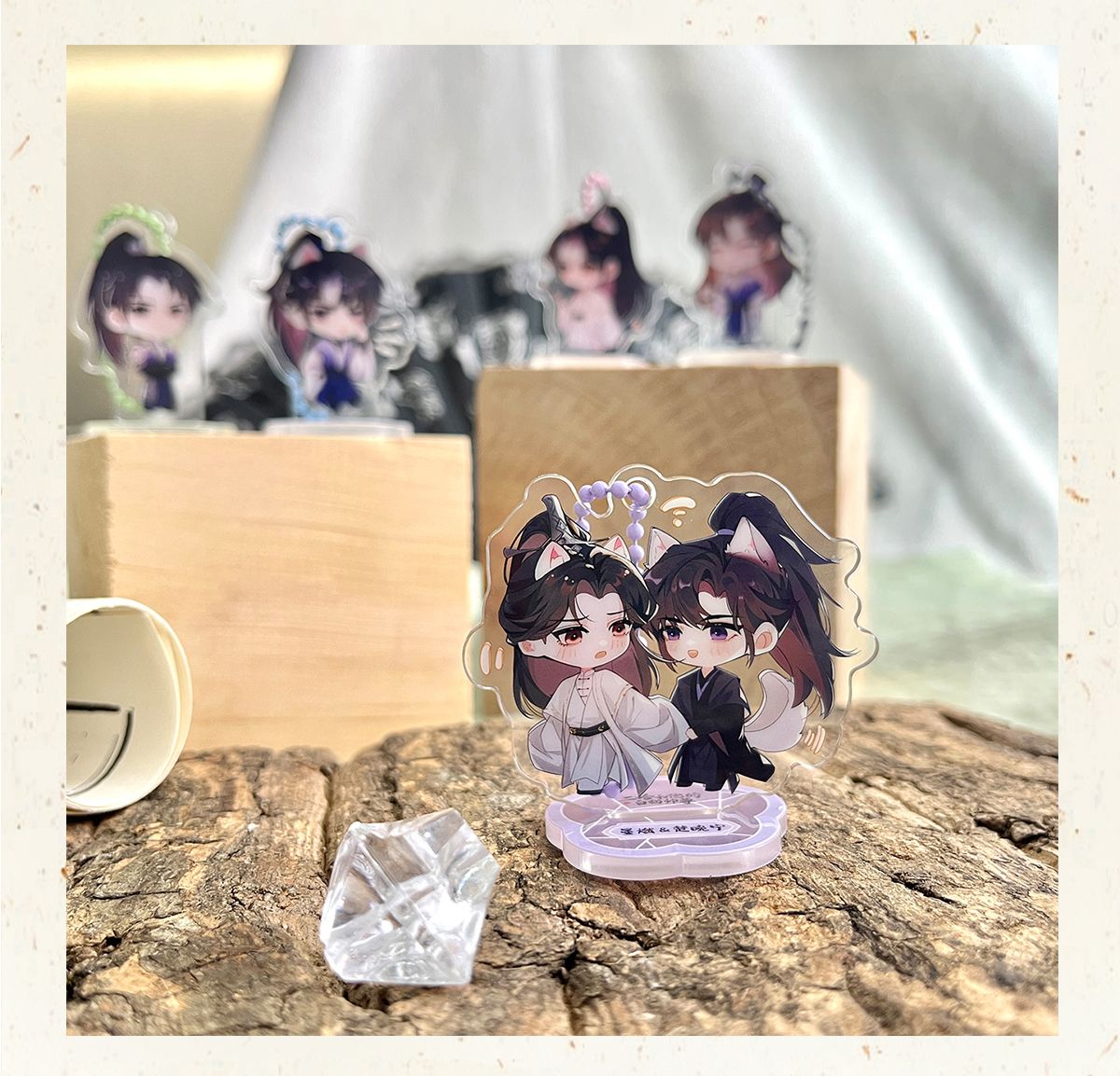 2HA x QHXY - Chibi Mini Standee