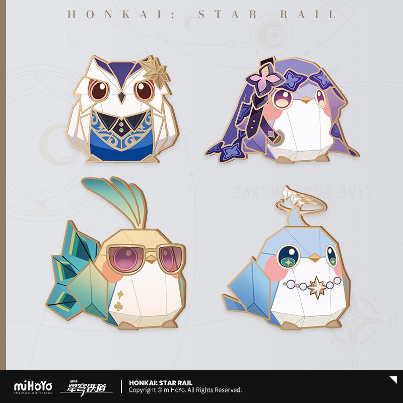 Honkai Star Rail - Owlbert&#39;s Lounge Bird Enamel Pin