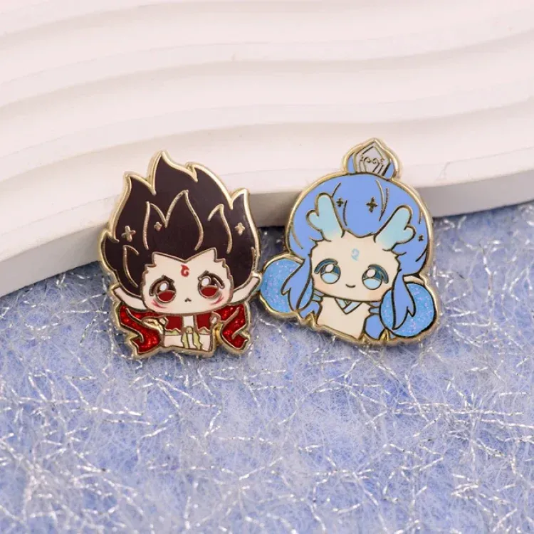 [IS] Ne Zha - Oubing 3 CM Mini Enamel Pin Set (Fanmade)