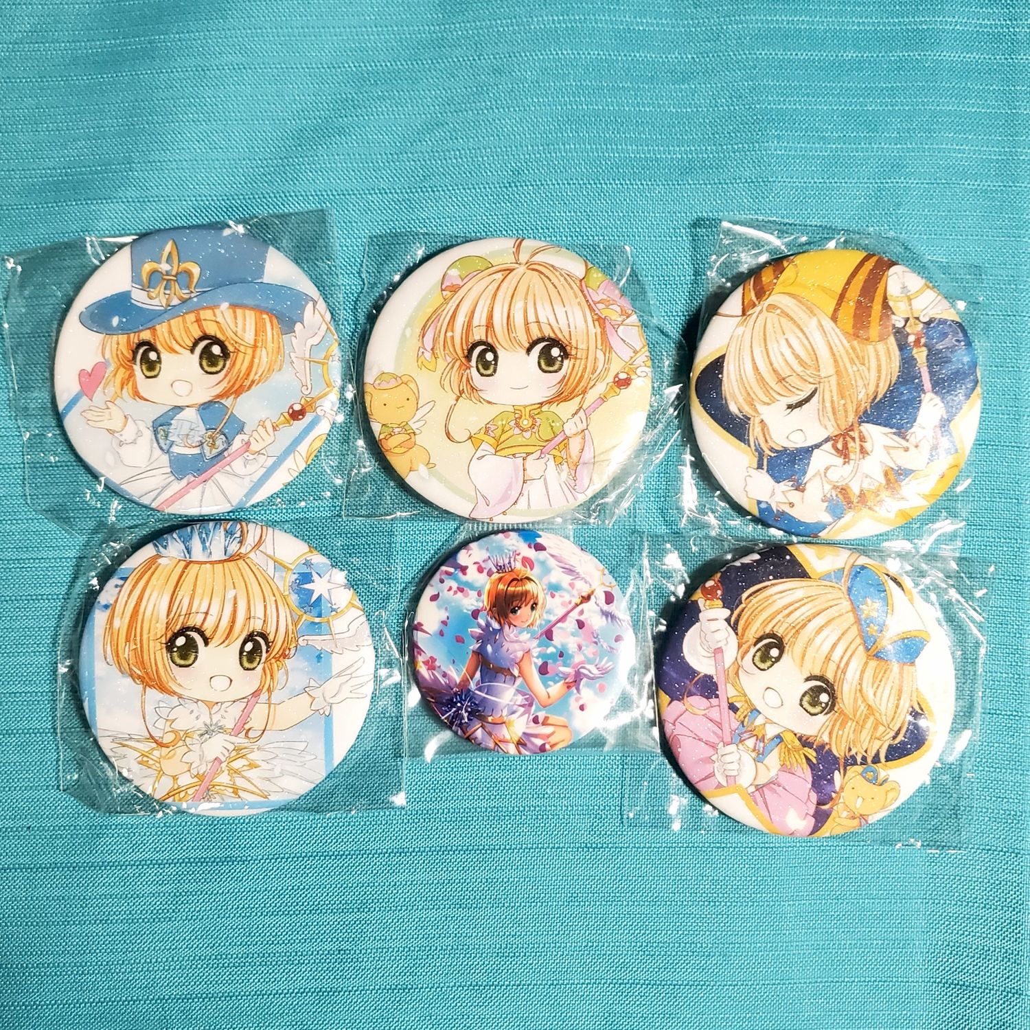 [IS] Cardcaptor Sakura Badge Set