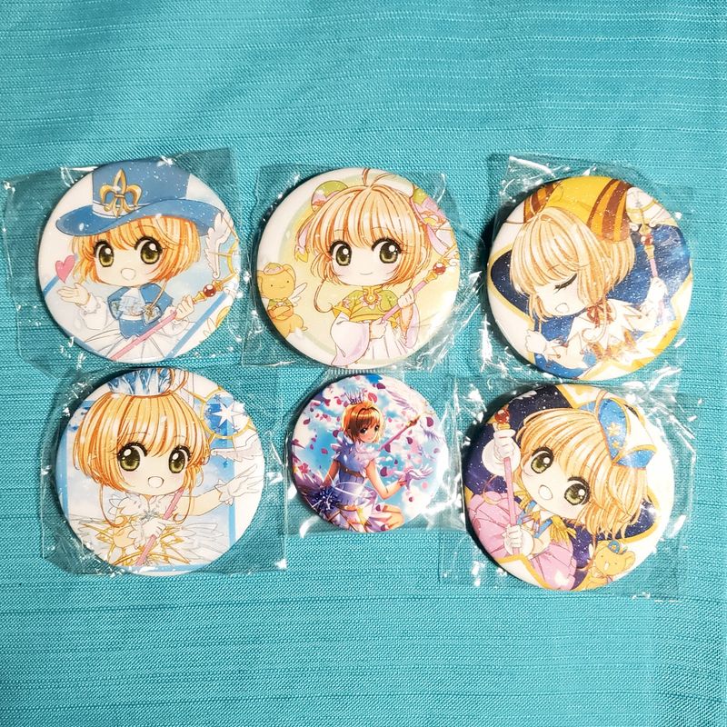 [IS] Cardcaptor Sakura Badge Set