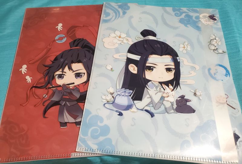 [IS] MDZS x Miniso - File Folder Set (Pre-Owned)