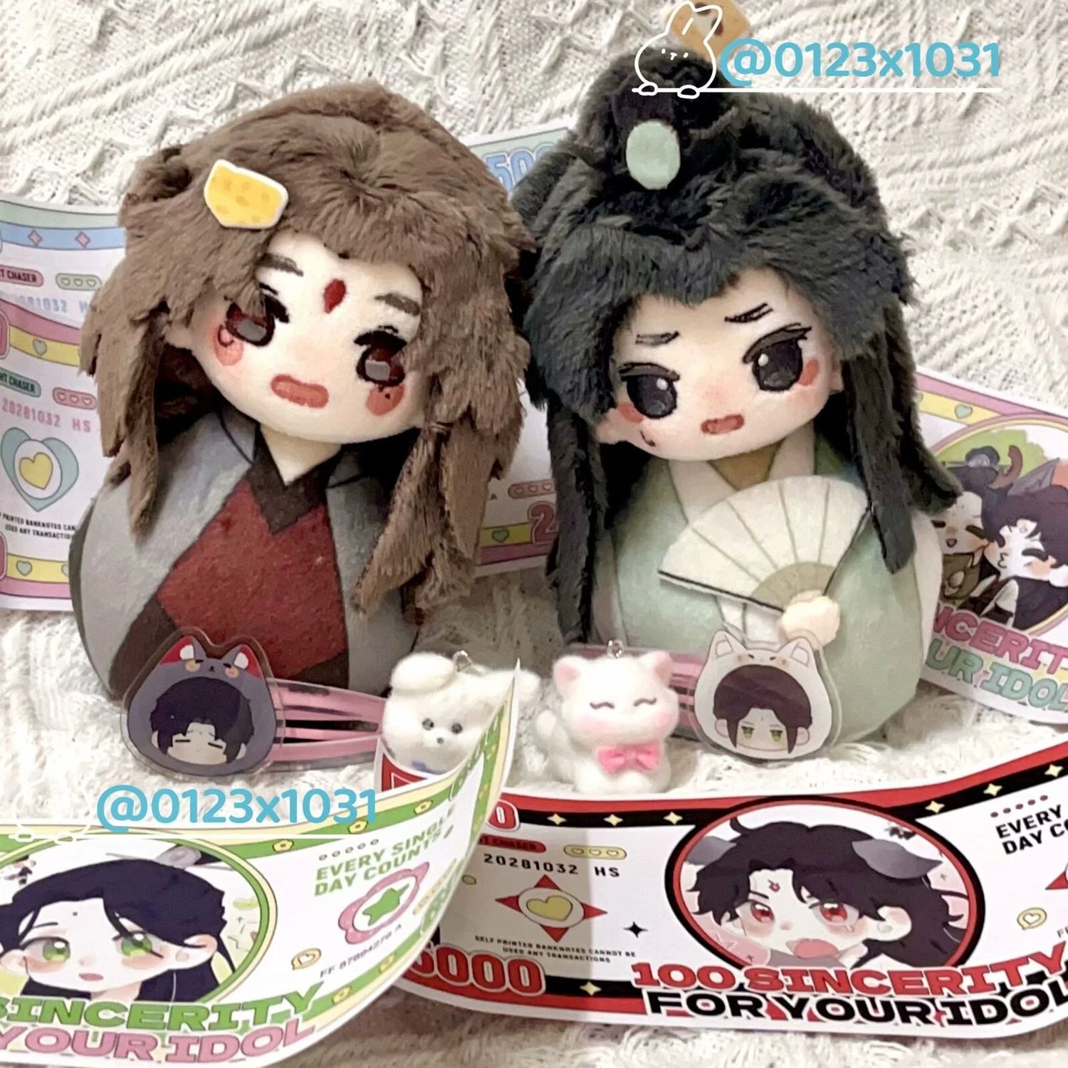 [IS] Bingqiu Plush Nesting Doll Set (Fanmade)