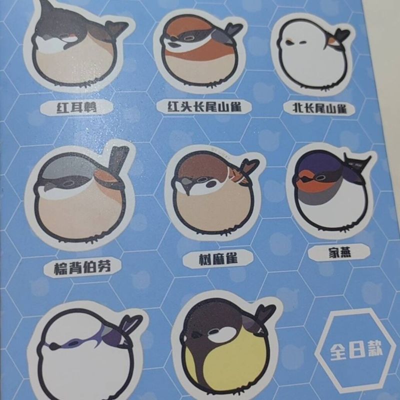 [IS] Bilibili Qiuqiujiu Bird Plushie Blind Box