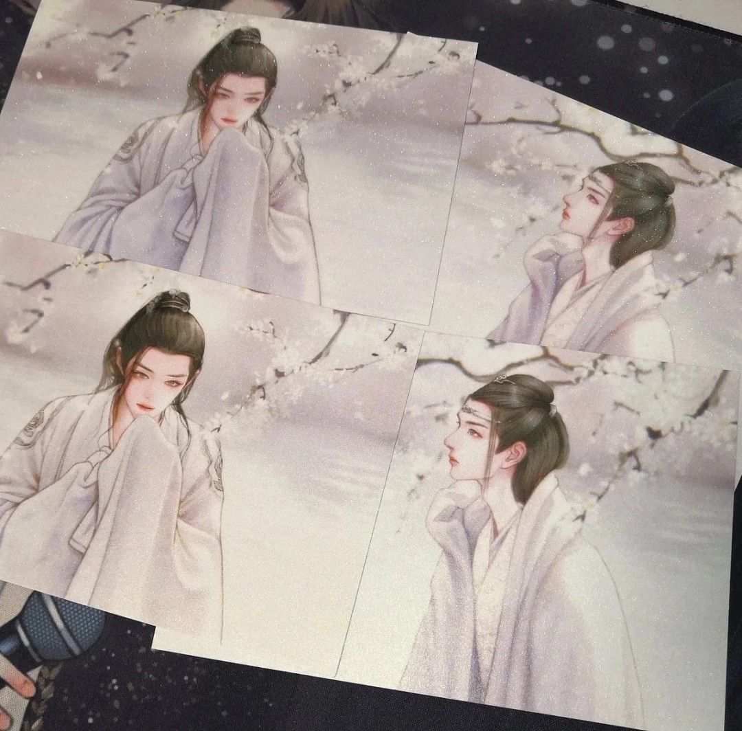 [IS] Wangxian Art Frame Set - Snow Blossom (Fanmade)
