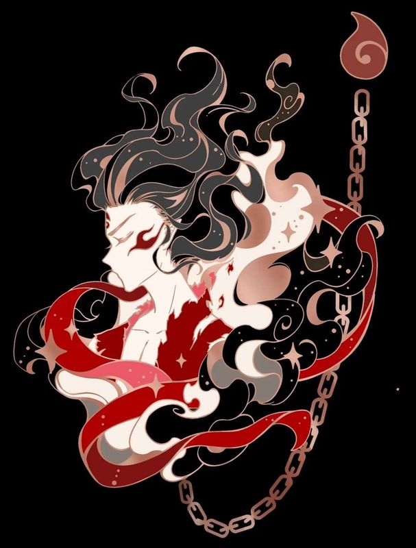 [IS] Ne Zha - Flowing Flames Merch (Fanmade)